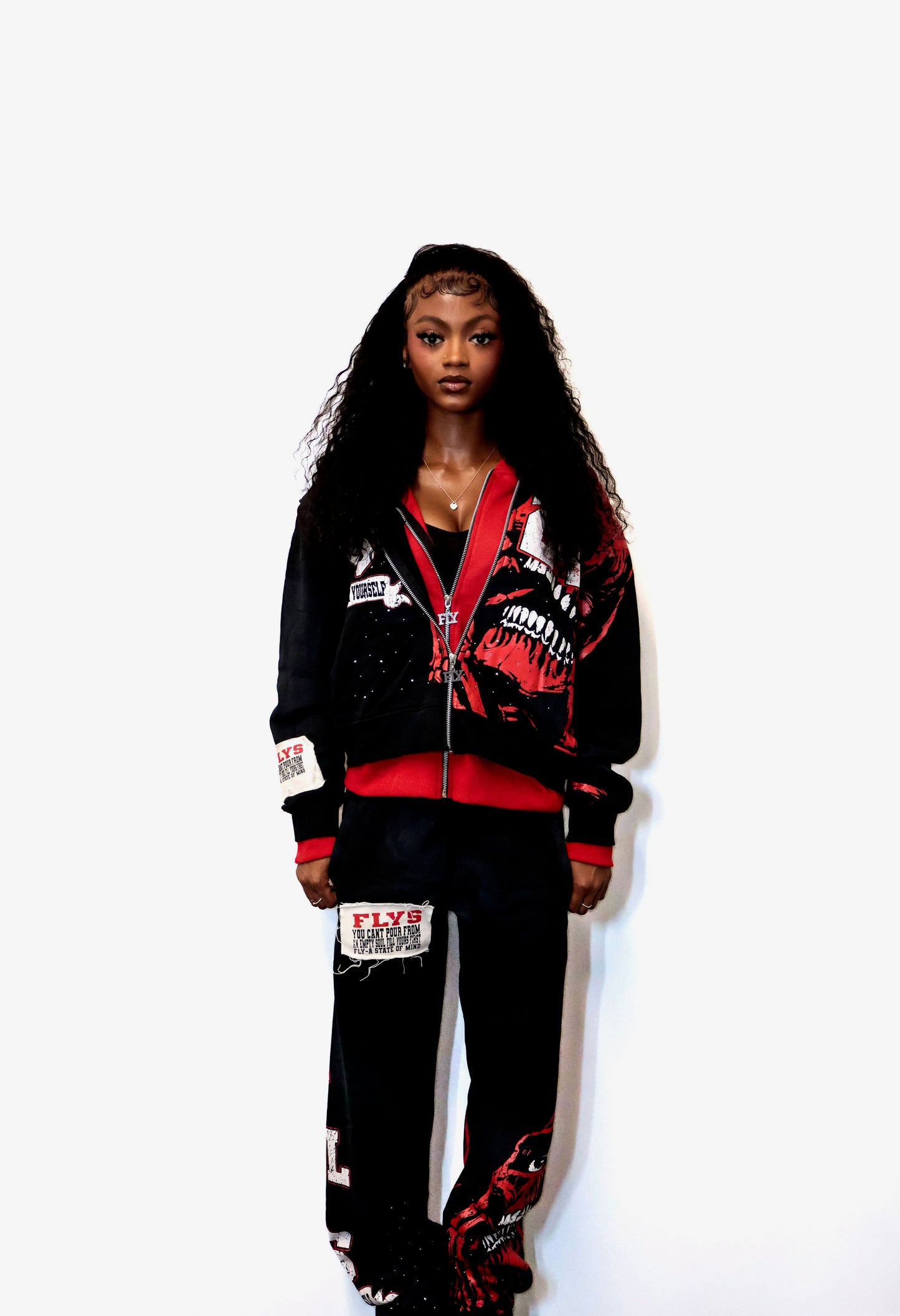 (FLY) Double Waisted Skull Set